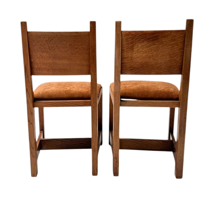 Two Art Deco Modernist Side Chairs by Hendrik Wouda for Pander, 1924